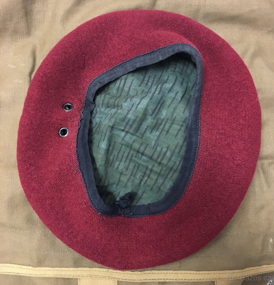 Baret vz 60 výsadkář jehličí ČSLA
