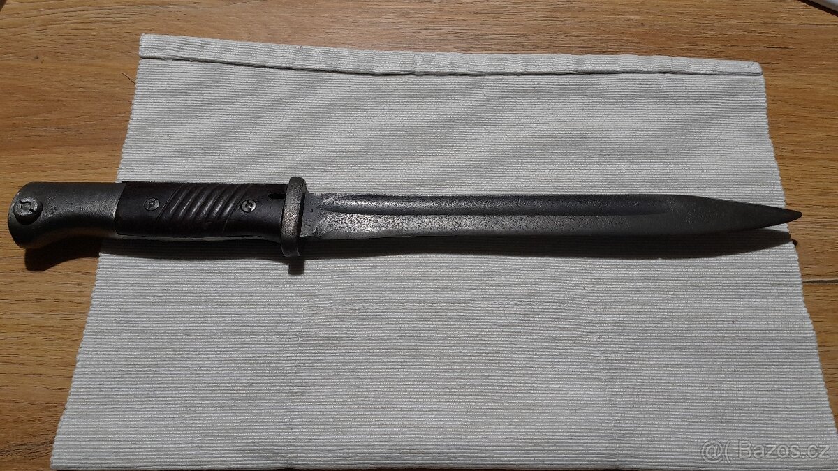 Bodák na pušku MAUSER K98 - bajonet