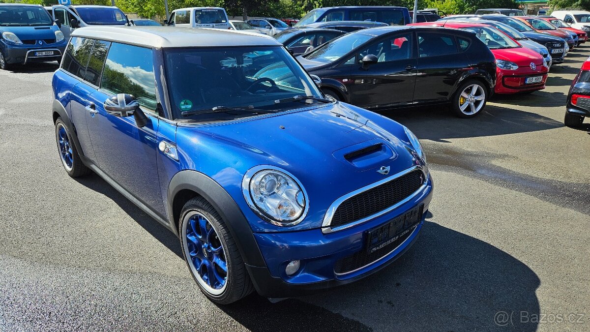 Mini Clubman S 1,6i 128kW SPORT,NAVI,KŮŽE.ALU BBS