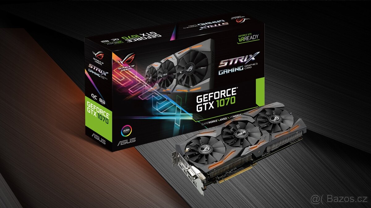 Prodám Rog Strix 1070 8gb