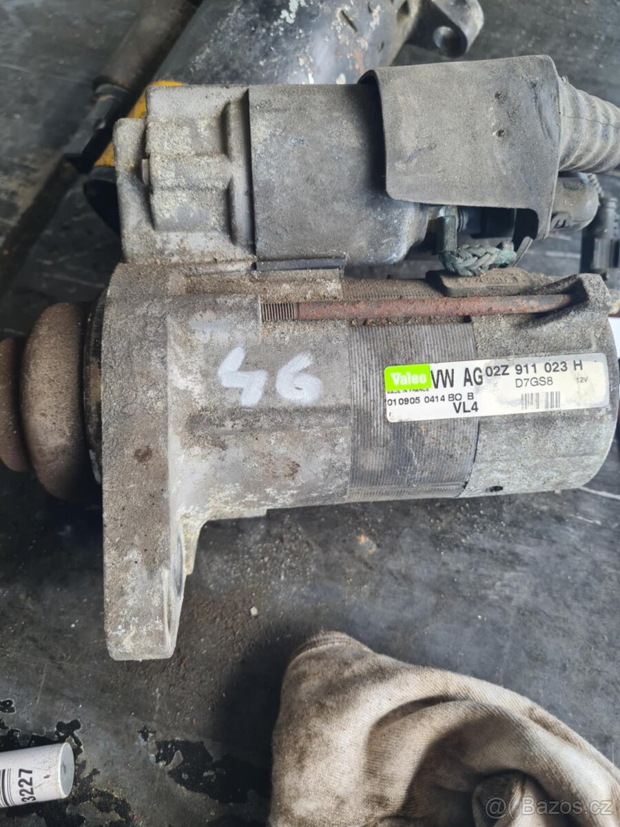 Startér 1,9tdi koncern VW kód: 02Z911023H