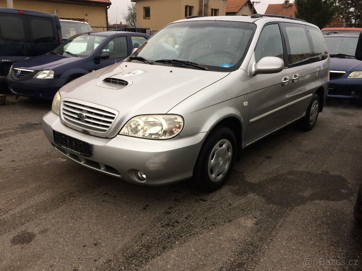 Kia Carnival 2.9Crdi AUTOMAT kůže