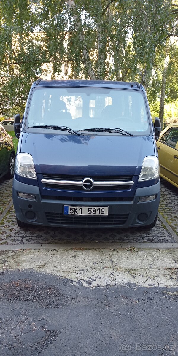 Opel Movano 2,5 bez turba a FPČ, 96000km