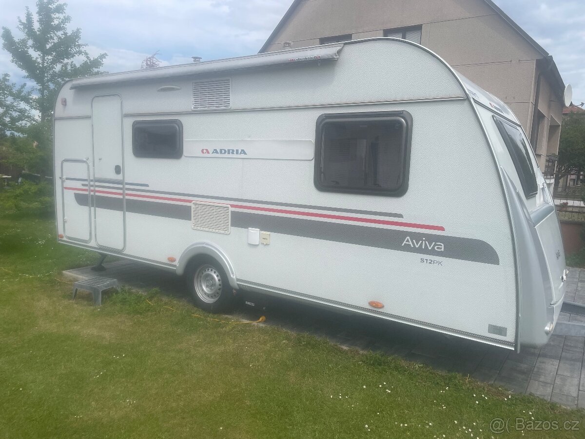 Adria Aviva 512PK, palandy, mover, aku, rok 2016