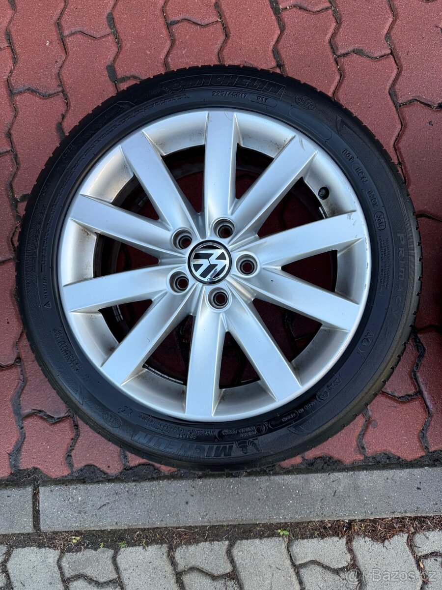 Alu kola VW s pneu MICHELIN 225/45R17 91W