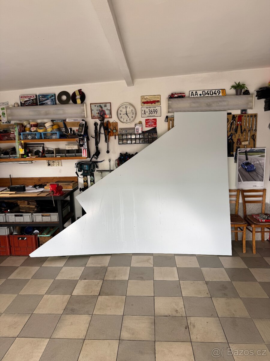 Plné ploché PLEXISKLO CRYLON® - 2UV - tl. 6 mm OPÁL