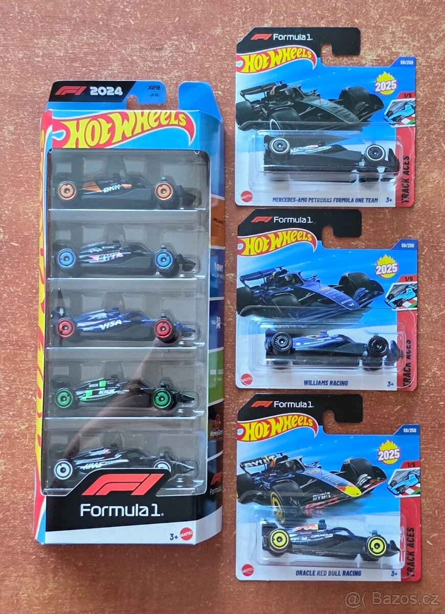 Hot wheels Formula 1 kompletní