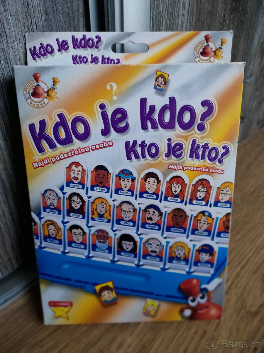 Hra Kdo je kdo.