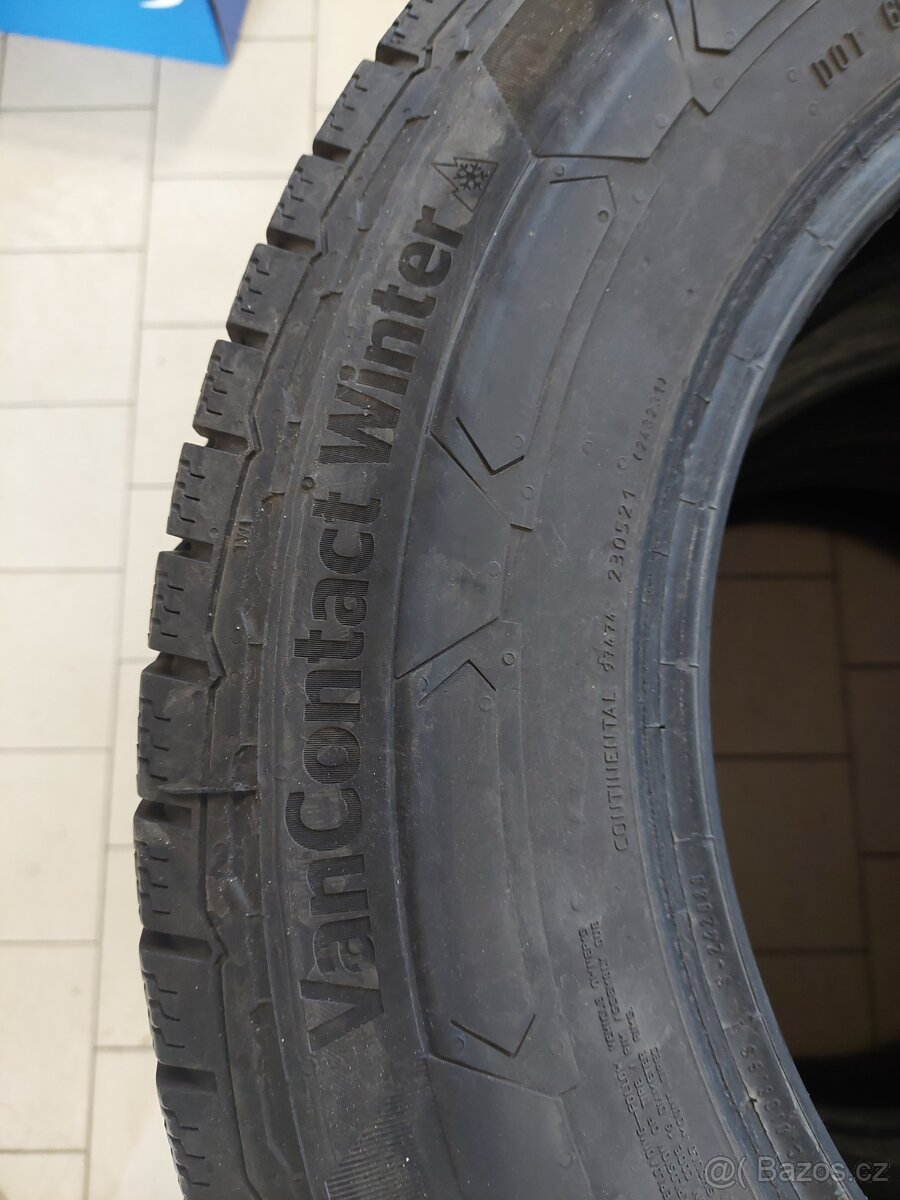 Prodám použité 197/75-16C Continental VanContactWinter