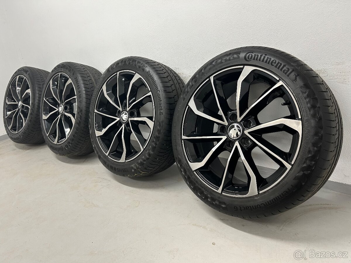 R18 letní alu kola Superb / Passat