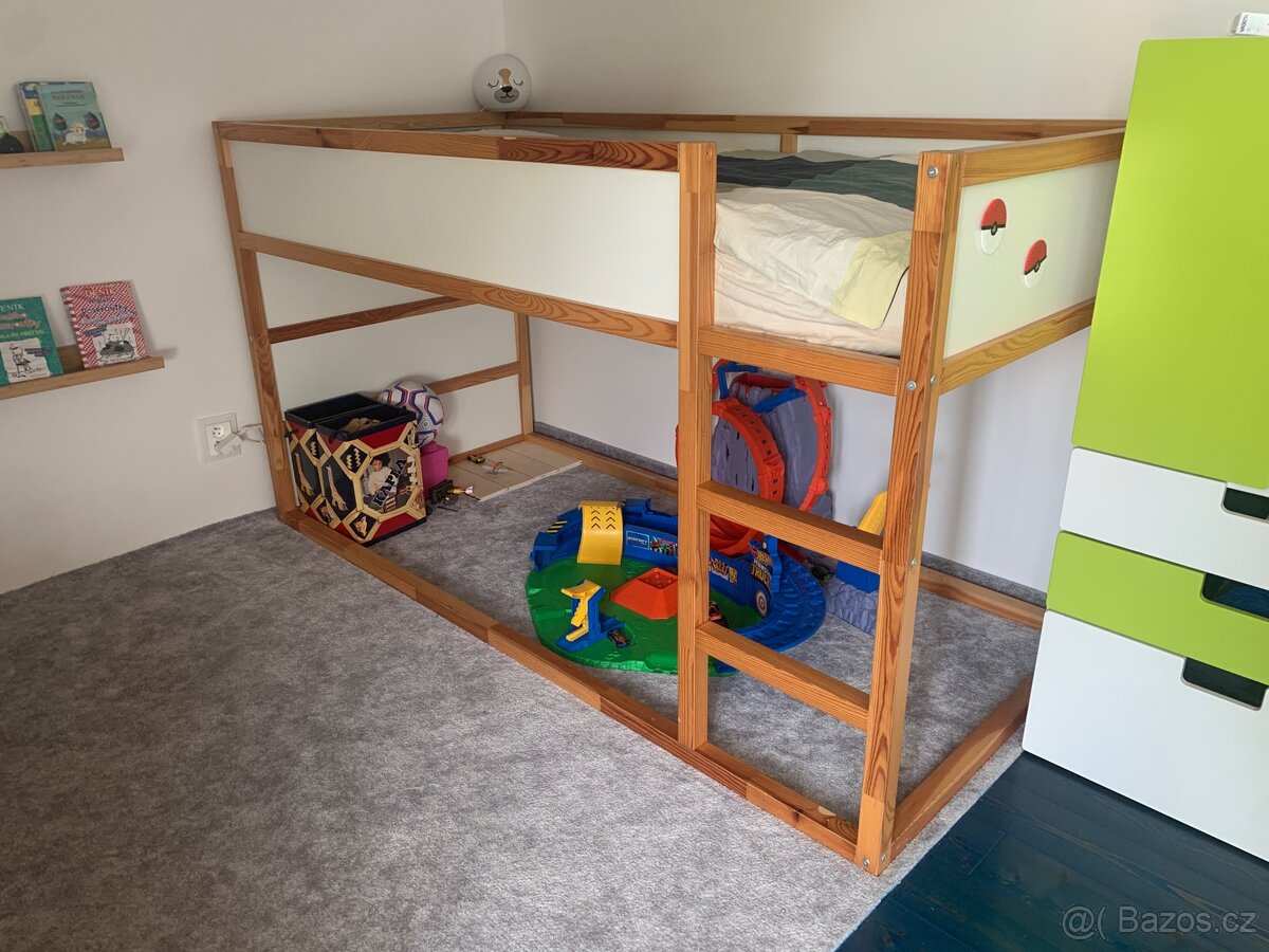 Dětská postel IKEA KURA rezervace do 13.7.