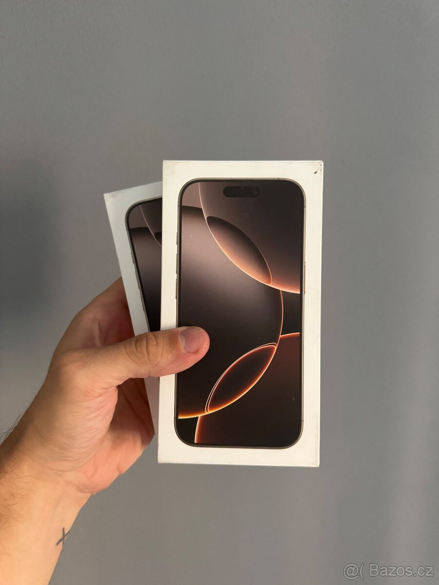 Iphone 16 pro 128gb poustni titan