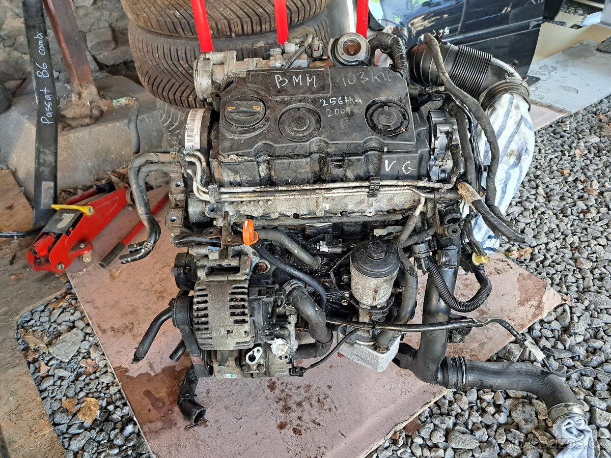 Motor 2.0 tdi 103 kW, BMM, Touran + Octavia