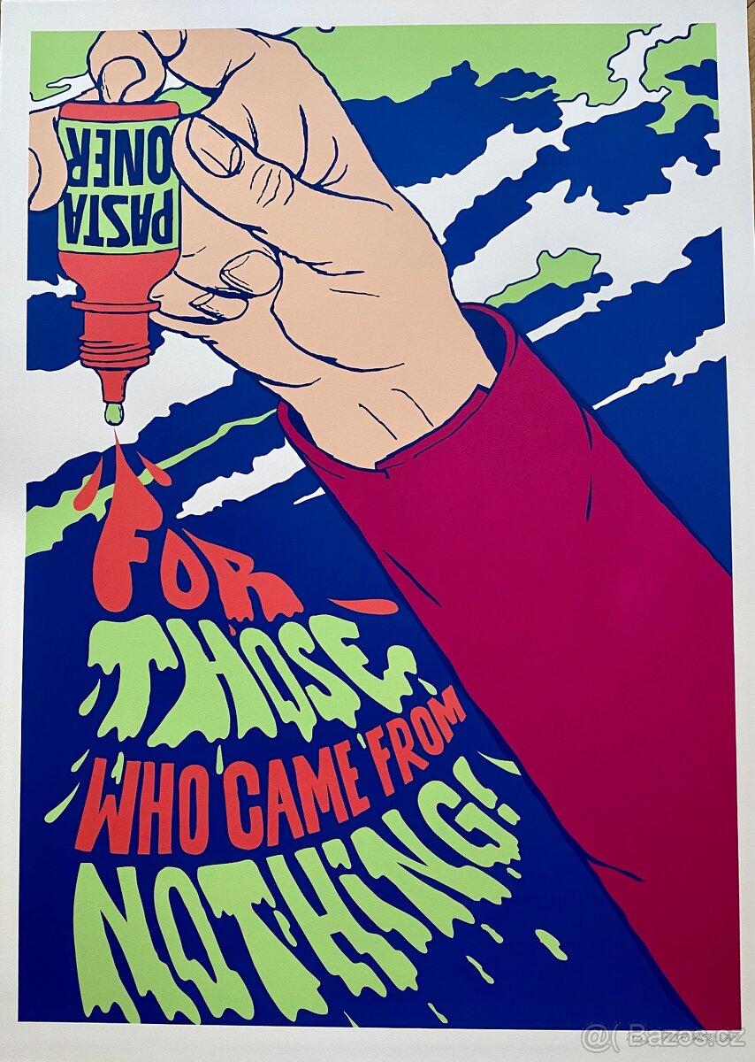 Pasta Oner - číslovaná serigrafie 2021