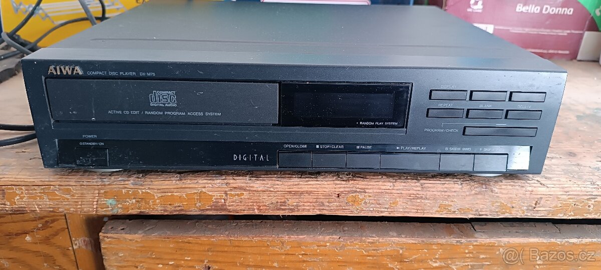 CD přehrávač AIWA DX-M75 – kvalitní retro audio