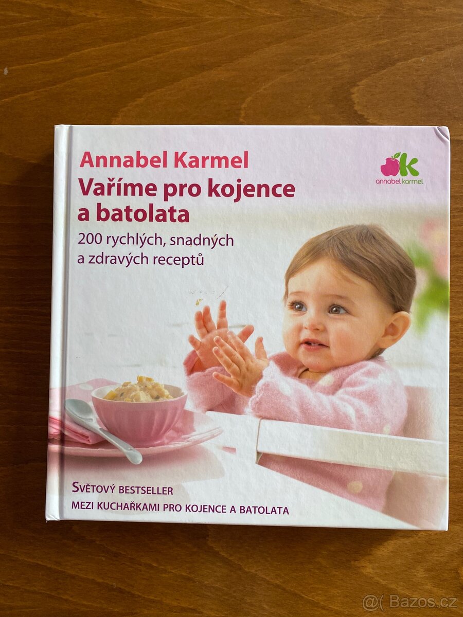 Kniha “vaříme pro kojence a batolata”