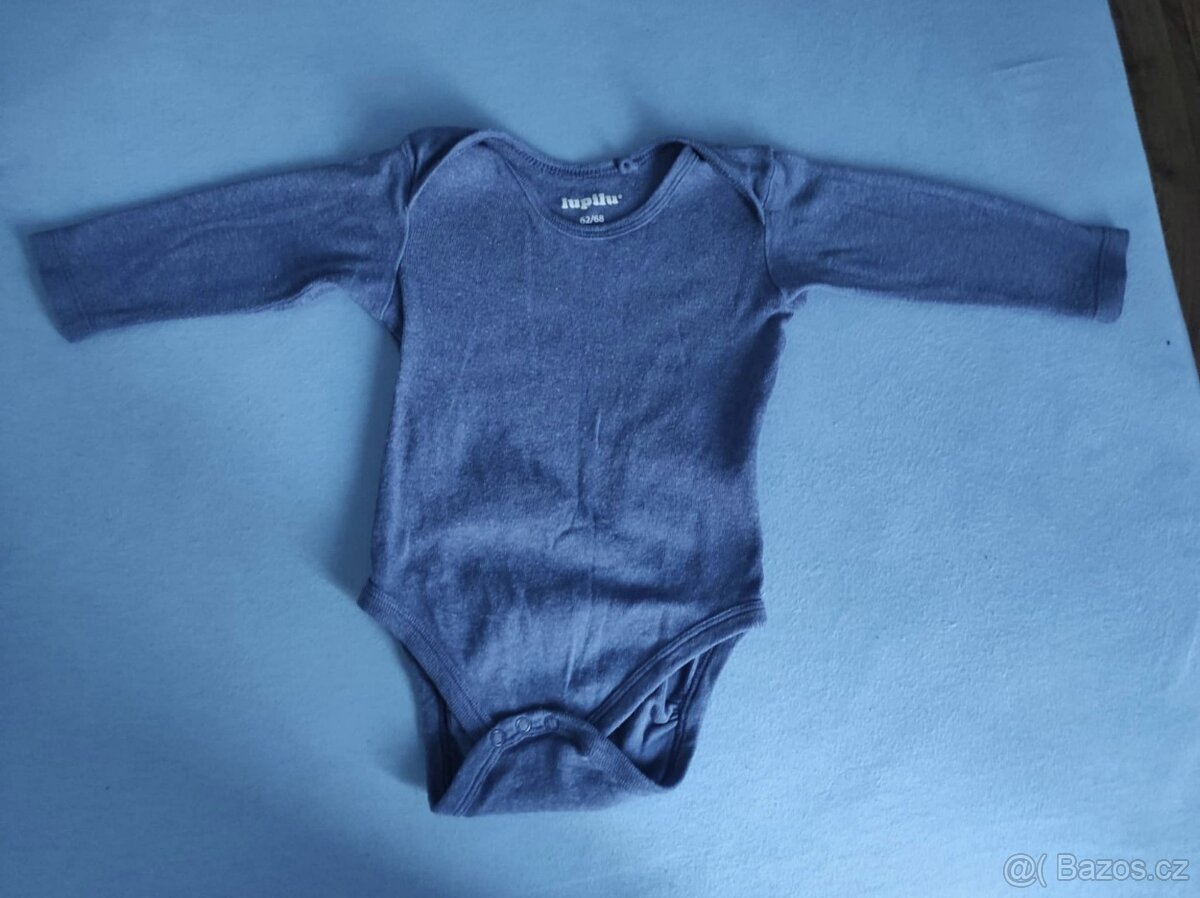 Kojenecké indigově modré body, vel. 62