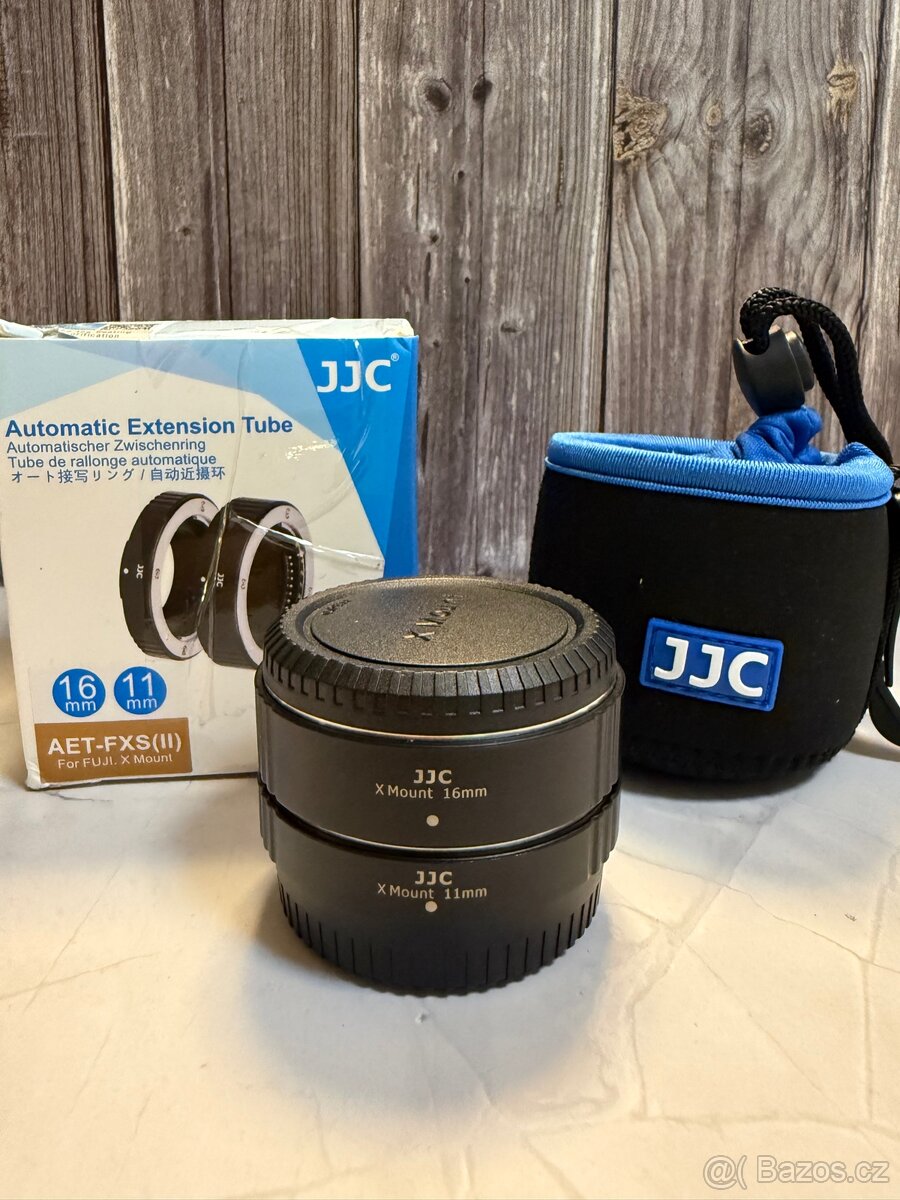 JJC sada mezikroužků pro Fuji X (10mm, 16mm)