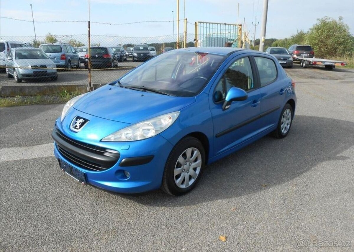 Peugeot 207 1,4 65 kW Digiklima CEBIA benzín