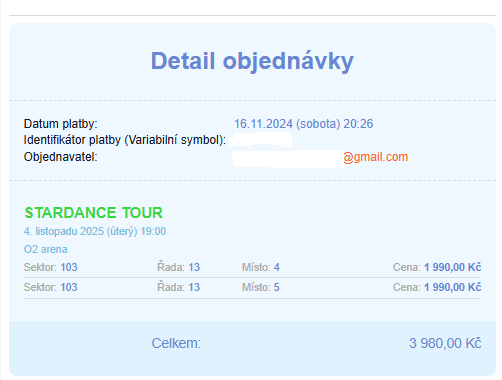 STARDANCE TOUR 4. 11. 2025 Praha