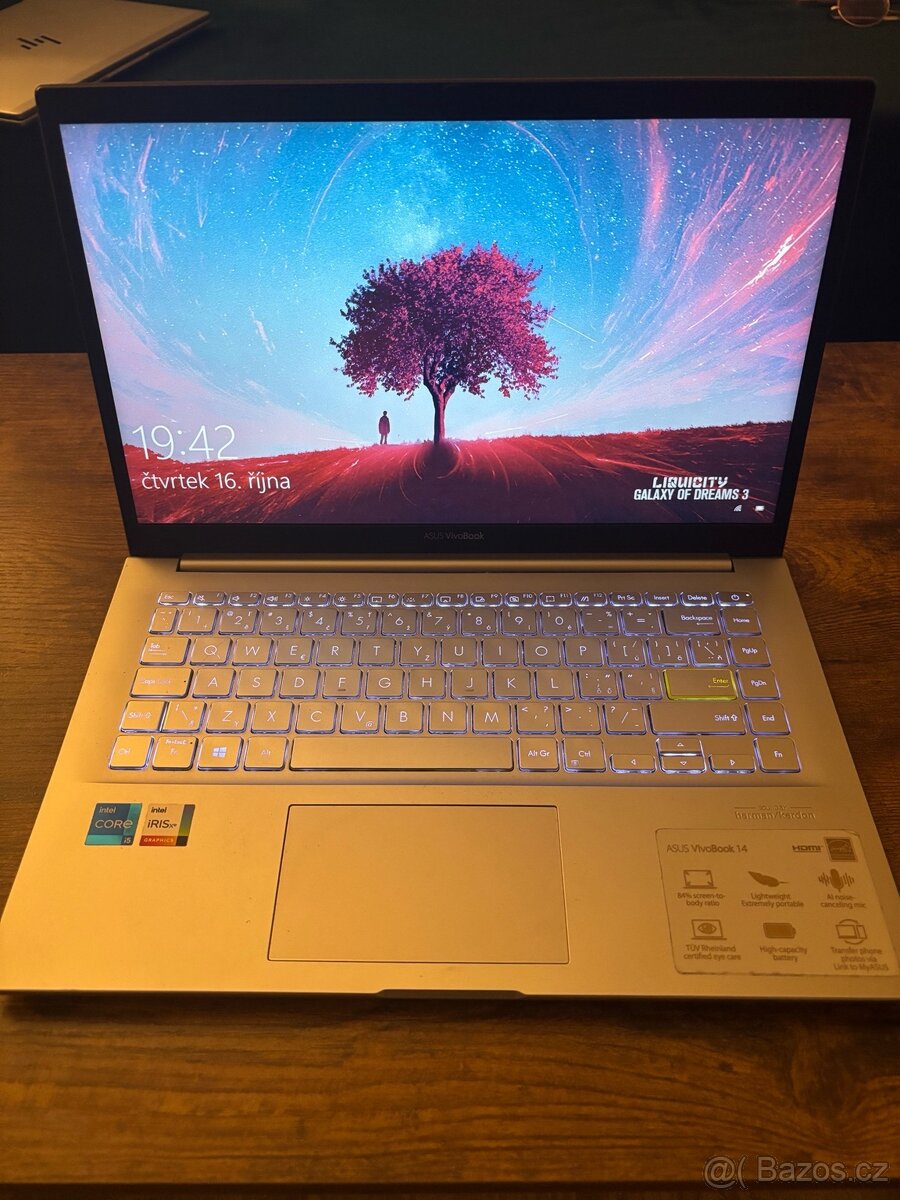 ASUS VivoBook 14 K413EA-EB551T – Hearty Gold (kovový)
