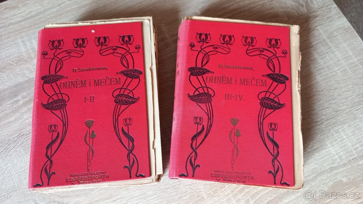 Kniha pro sběratele - Ohněm a mečem I., II., III. IV.