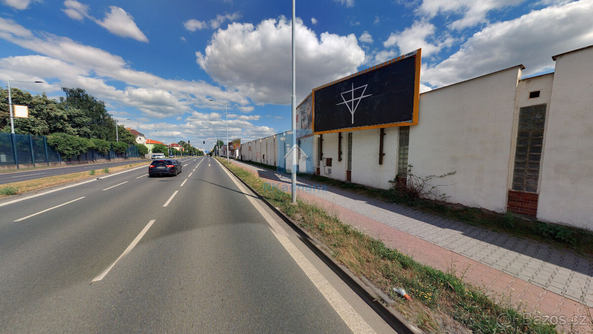 Pronájem reklamní plochy Plzeň, ulice Sukova, 10 m2