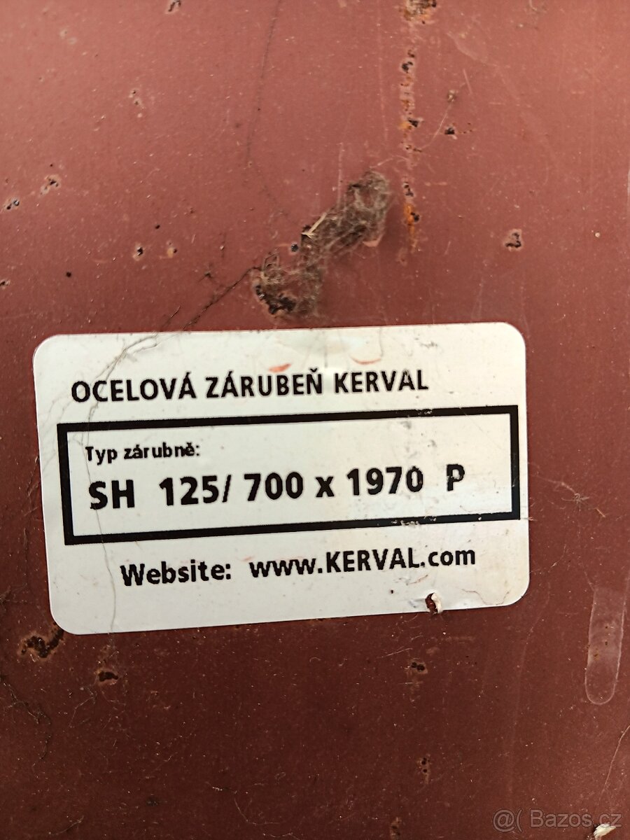 Ocelová zárubeň Kerval do sdk nepoužitá