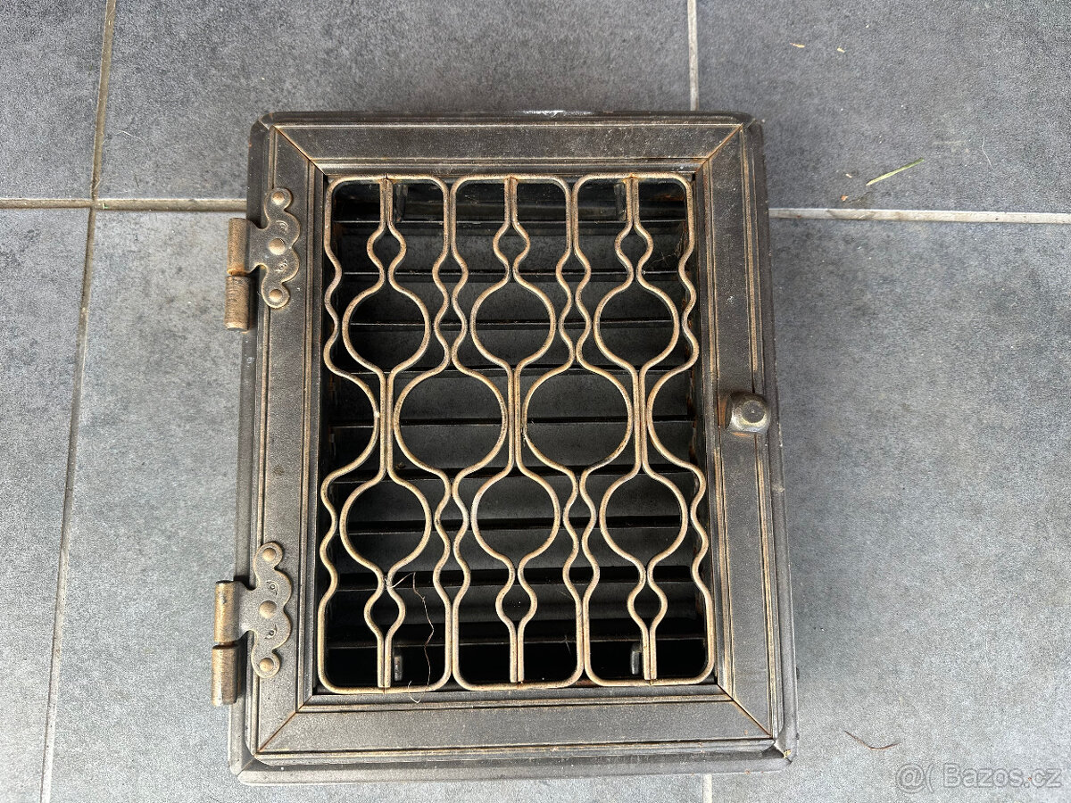 Krbová mřížka ventilační kovaná