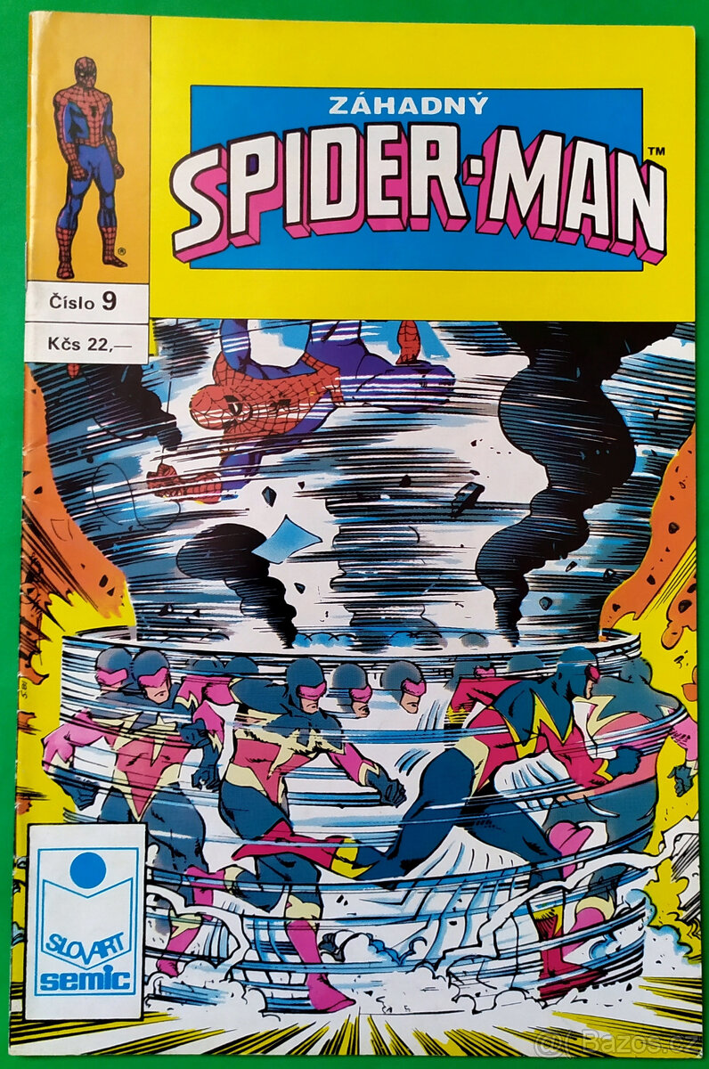 Komiks SPIDERMAN č. 9/1991 Semic SOLIDNÍ STAV