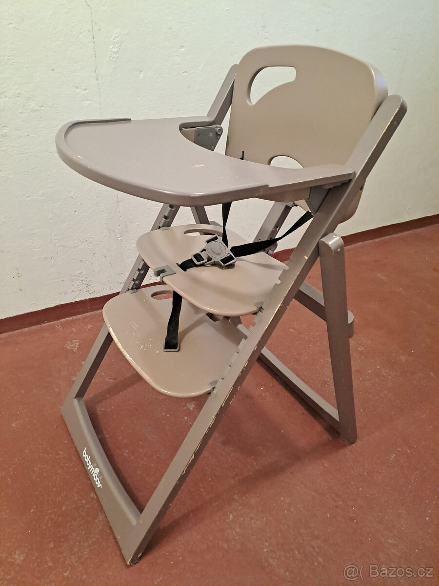 Dětská dřevená rostoucí židlička Babymoov