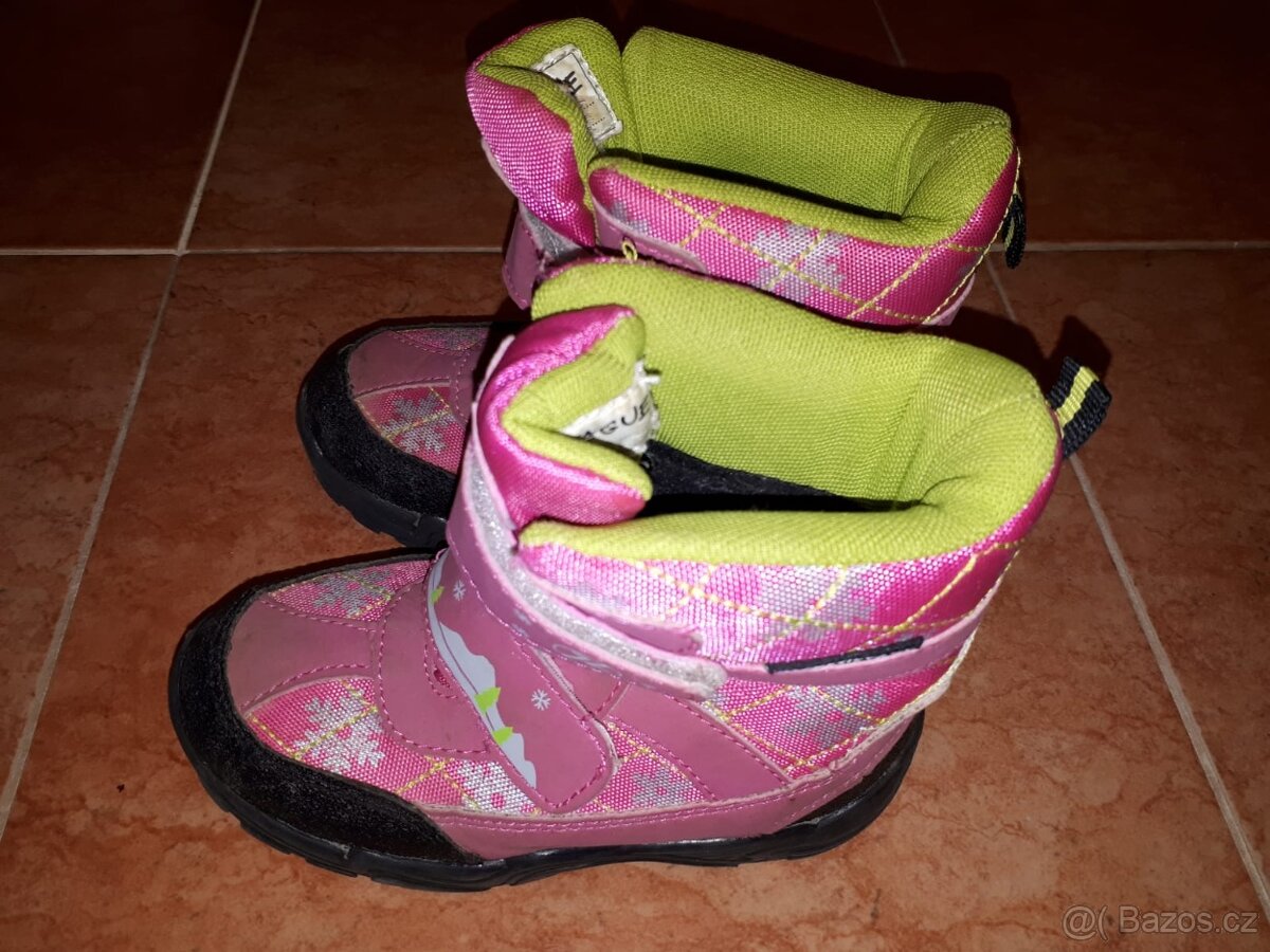 Zimní boty zn. Junior League - vel. 26,vnitřní stélka 17,2cm