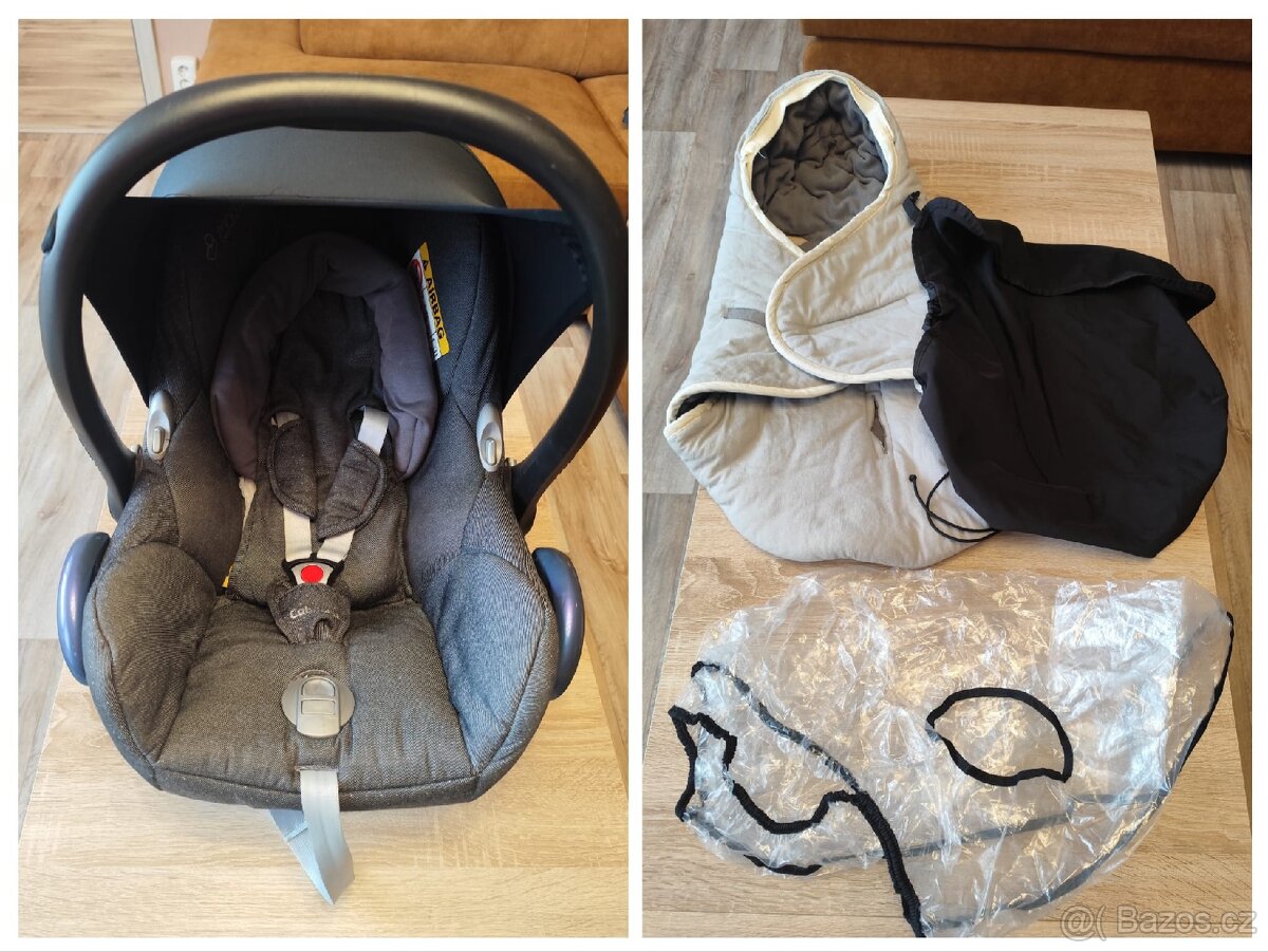 Vajíčko - autosedačka se základnou Isofix MaxiCosi CabrioFix