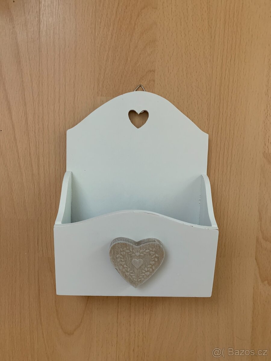 Držák na dopisy Srdce
