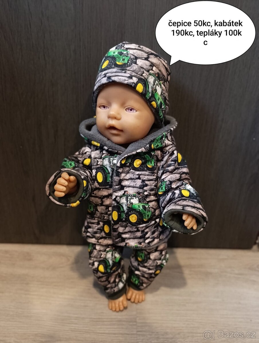 Komplet traktor panenku 43cm