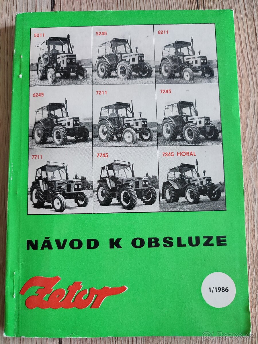 Zetor návod k obsluze