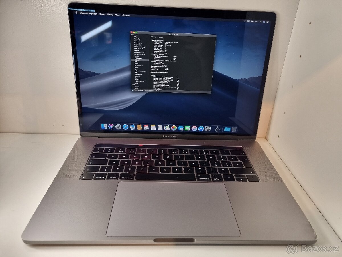 Macbook PRO 16 2019, i9, 16gb, 512, Radeon PRO 560x, záruka