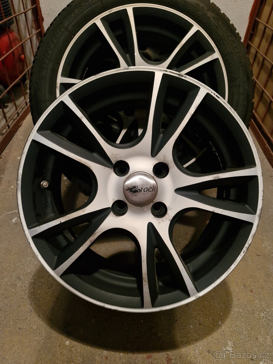 ALU Brock 6,5j R15 ET30 4x98 Fiat