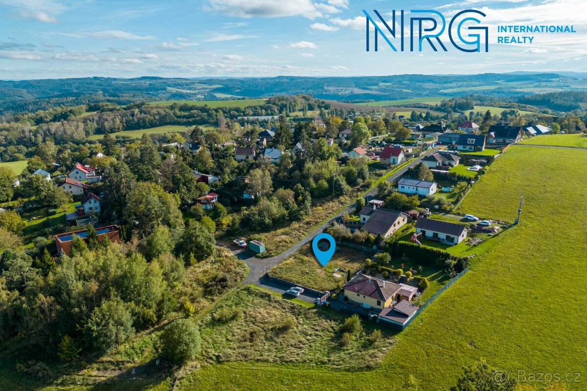 Prodej stavebního pozemku, 870m2, Ondřejov u Prahy