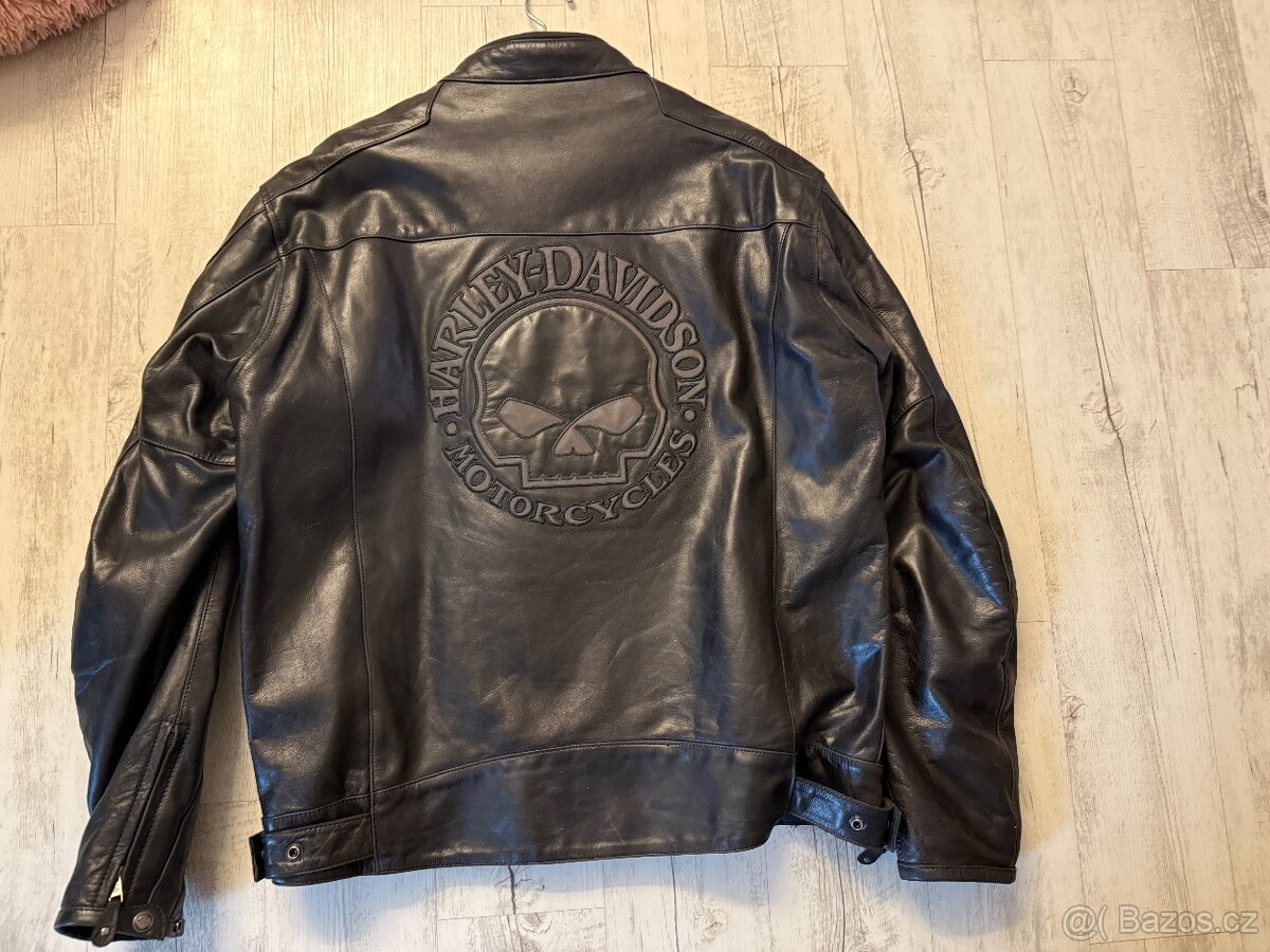 Kožená bunda Harley Davidson