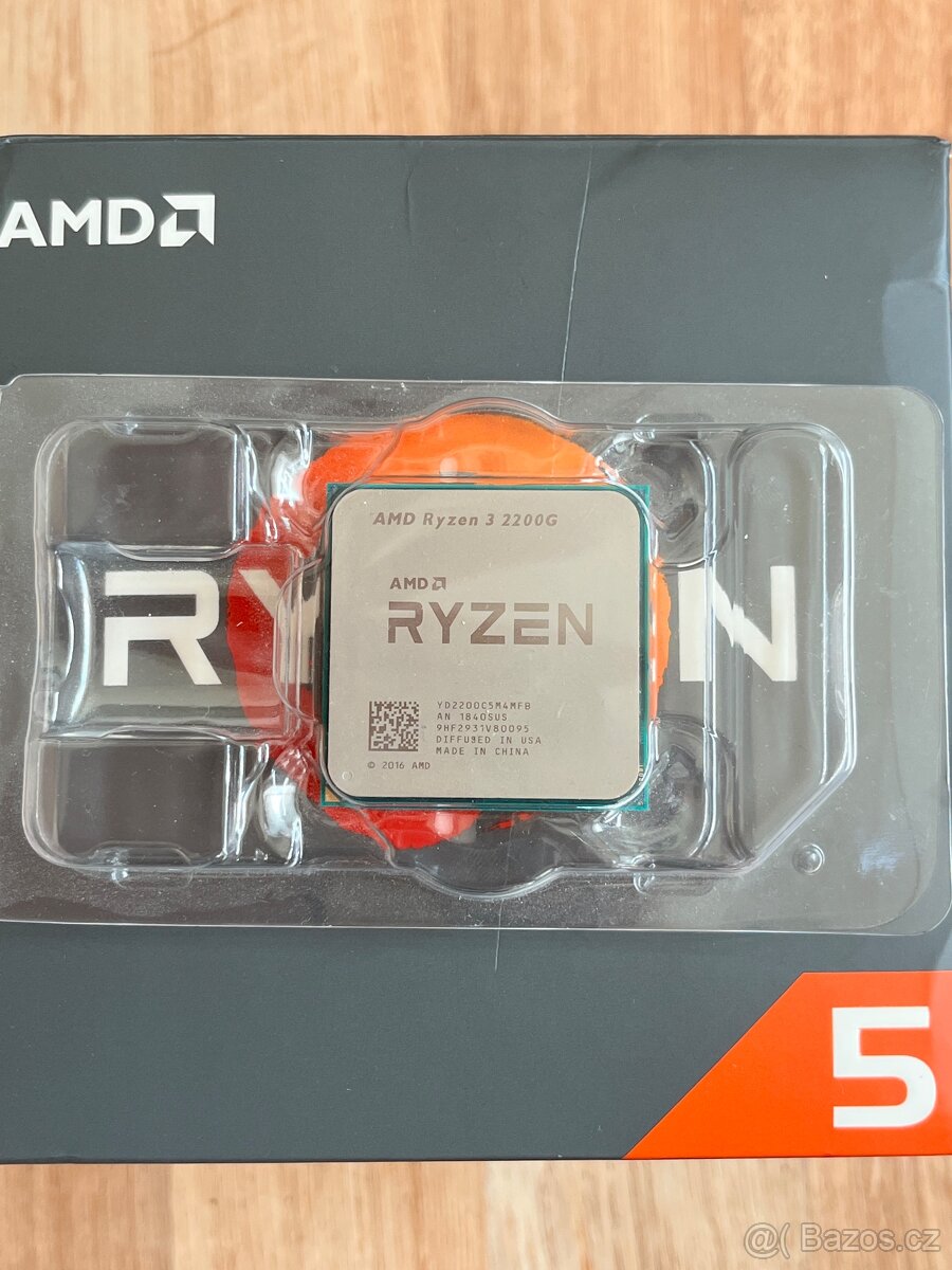 Ryzen 3 2200g + chladič