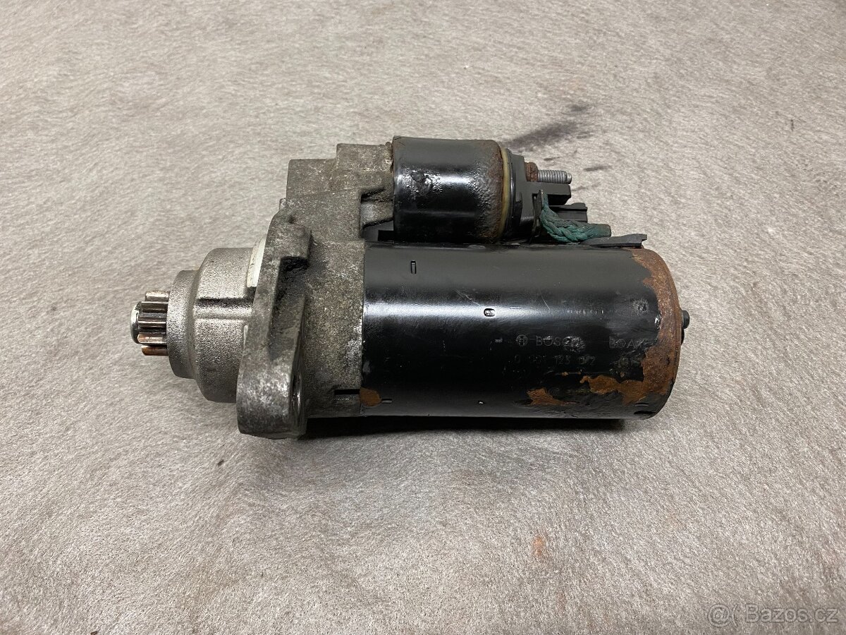 VW, ŠKODA 1.9TDI 77KW BJB - STARTÉR 10 ZUBŮ 02Z 911 023 F