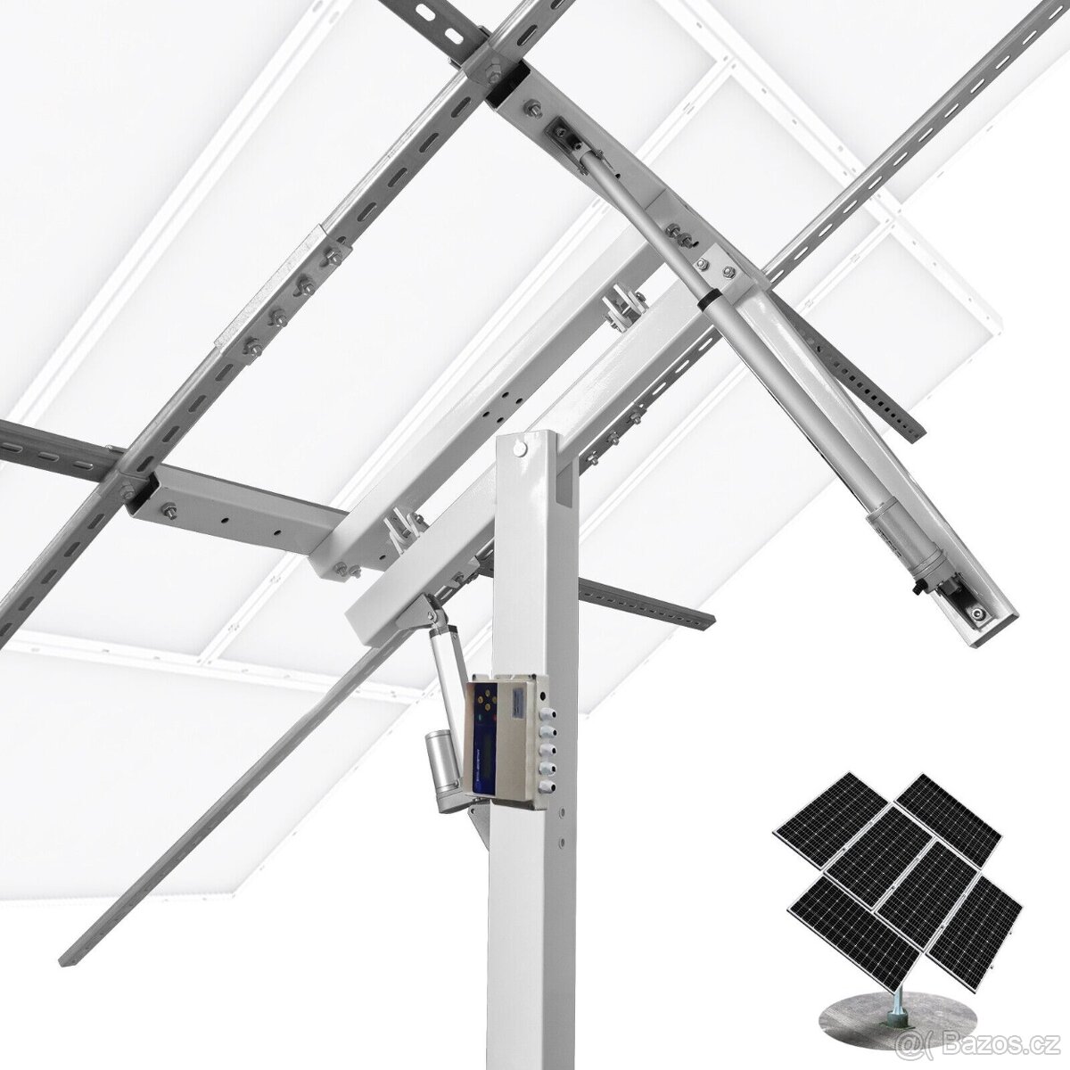 Dvouosý sledovací systém solárních panelů až 1700w