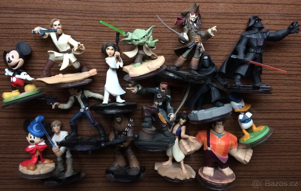 Disney Infinity figurky / postavičky komplet 15ks