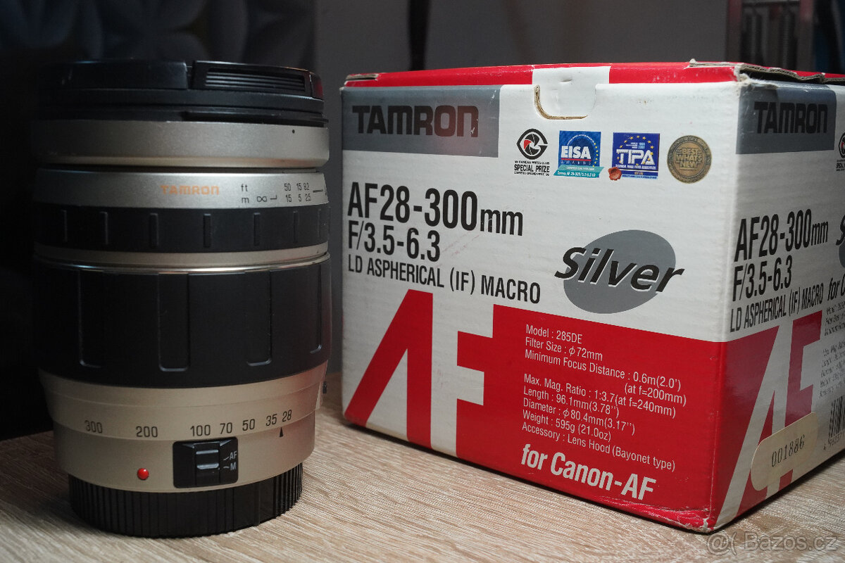 Tamron AF aspherical LD (IF) 28-300/3.5-6.3 MACRO pro CANON