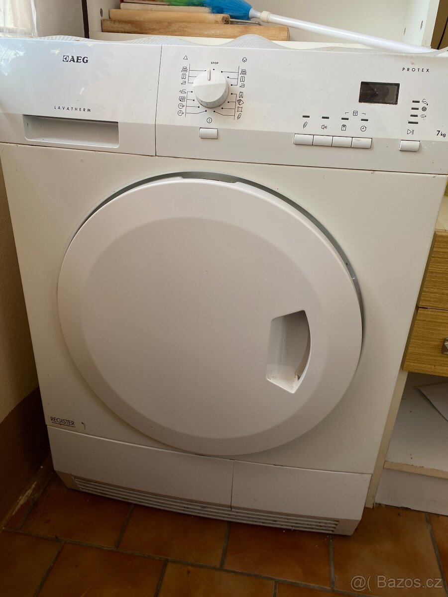 Sušička prádla AEG – plně funkční, spolehlivá