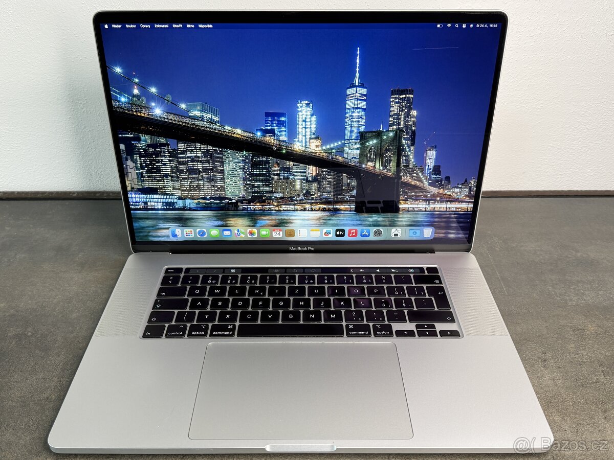 MacBook Pro 16'' 2019 / i7 / 16GB / 512GB SSD / Silver - D