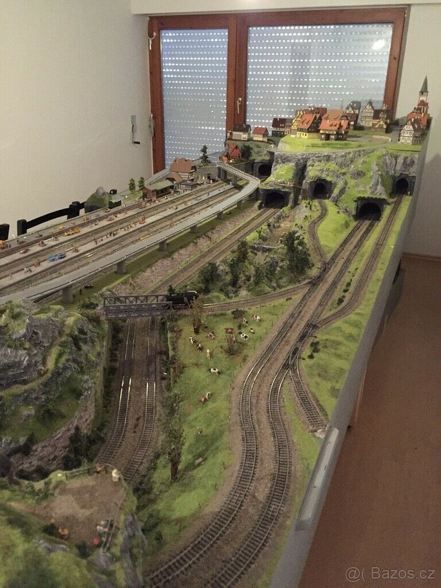Modelová železnice Märklin H0 - profesionální modulární kons