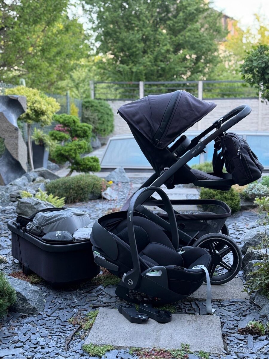 Kočárek Joolz Geo3 brilliant black - kompletni set