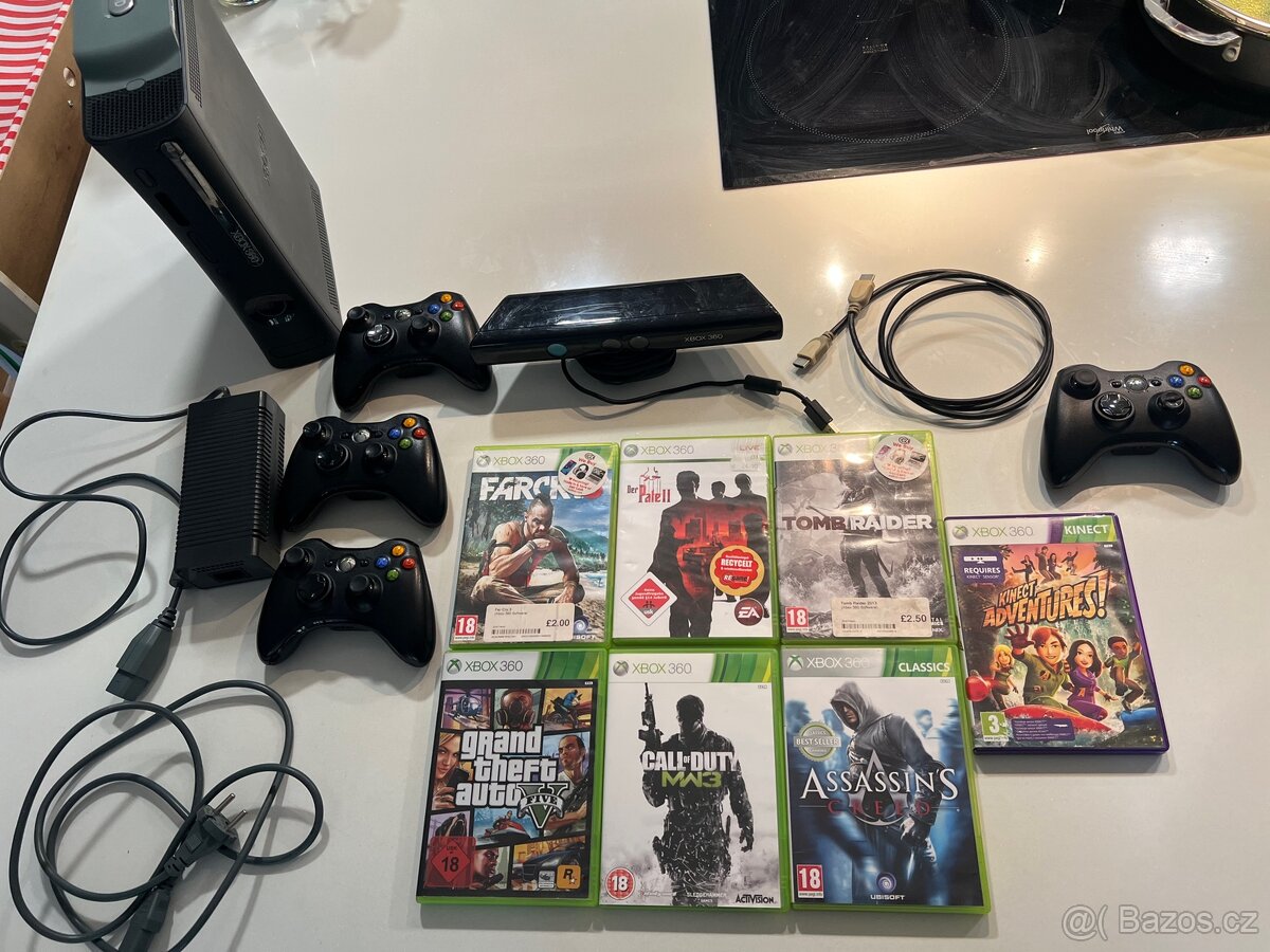 Xbox 360 set + hry